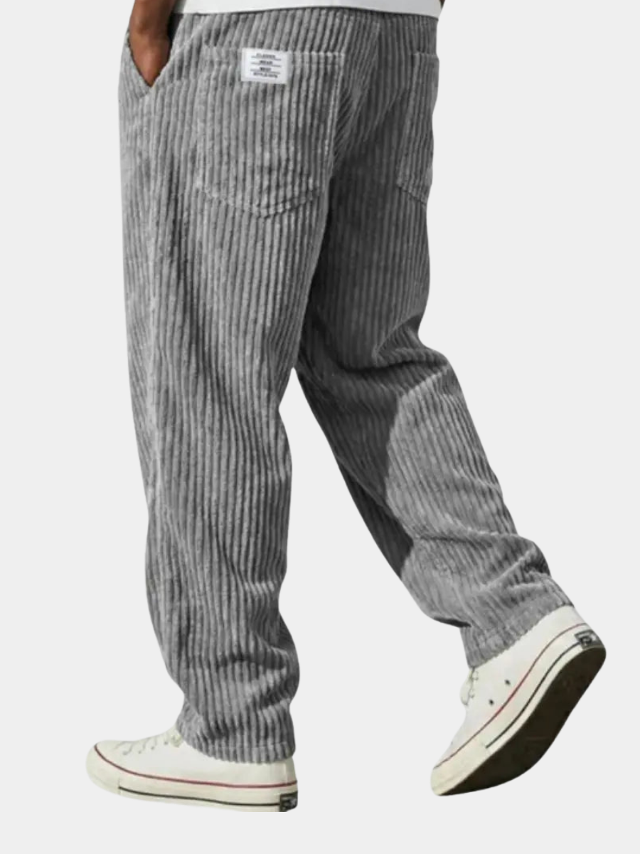 MAISON VALÉRIE | Pantalons en velours côtelé pour hommes