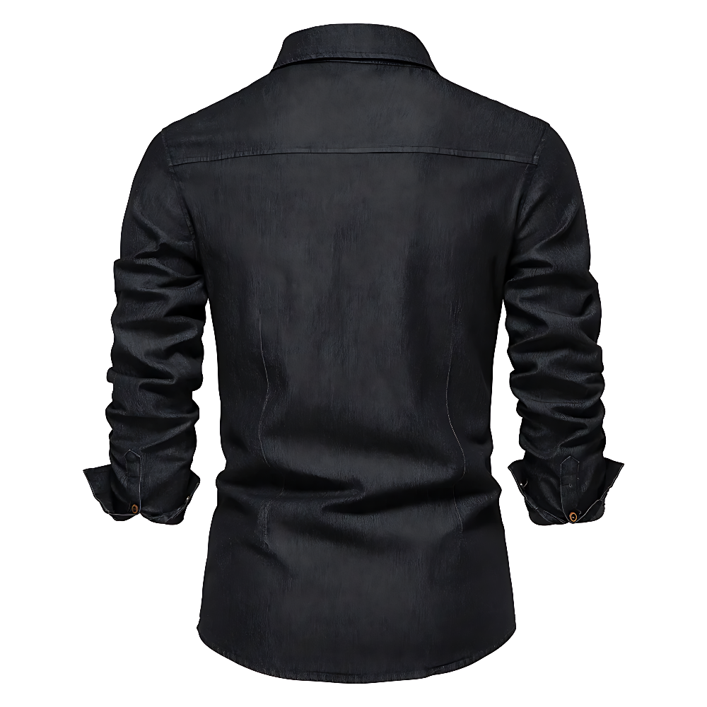 MAISON VALÉRIE | Chemise en jean pour homme