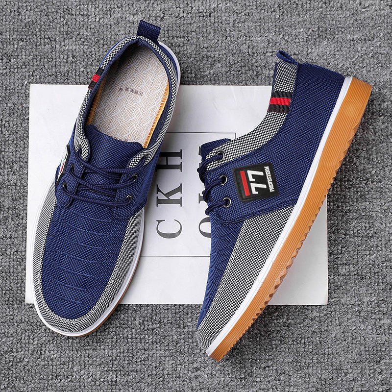 MAISON VALÉRIE | Chaussures loafer en canvas pour hommes