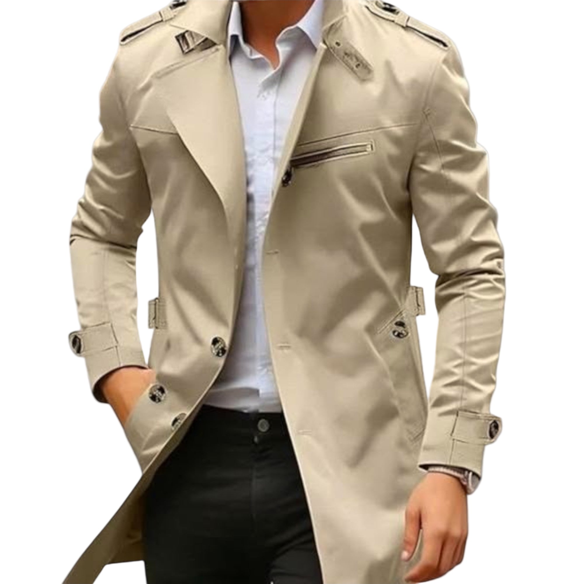 MAISON VALÉRIE | Veste de printemps classique pour homme