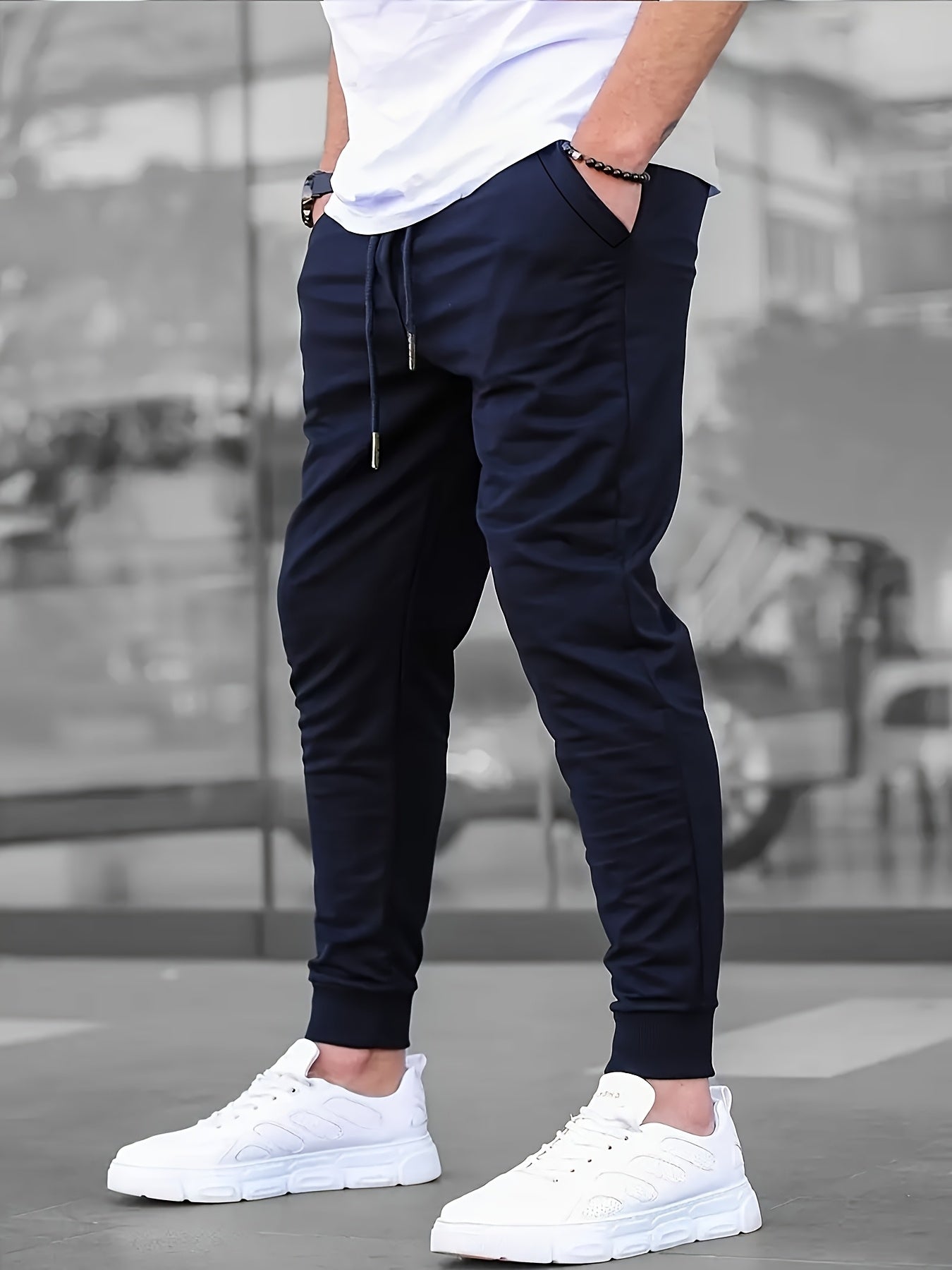 MAISON VALÉRIE | Pantalon de jogging à poches multiples pour hommes