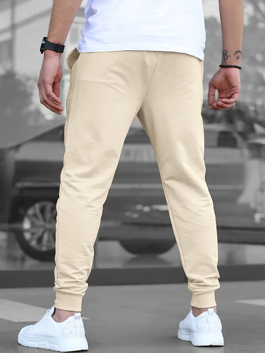 MAISON VALÉRIE | Pantalon de jogging à poches multiples pour hommes