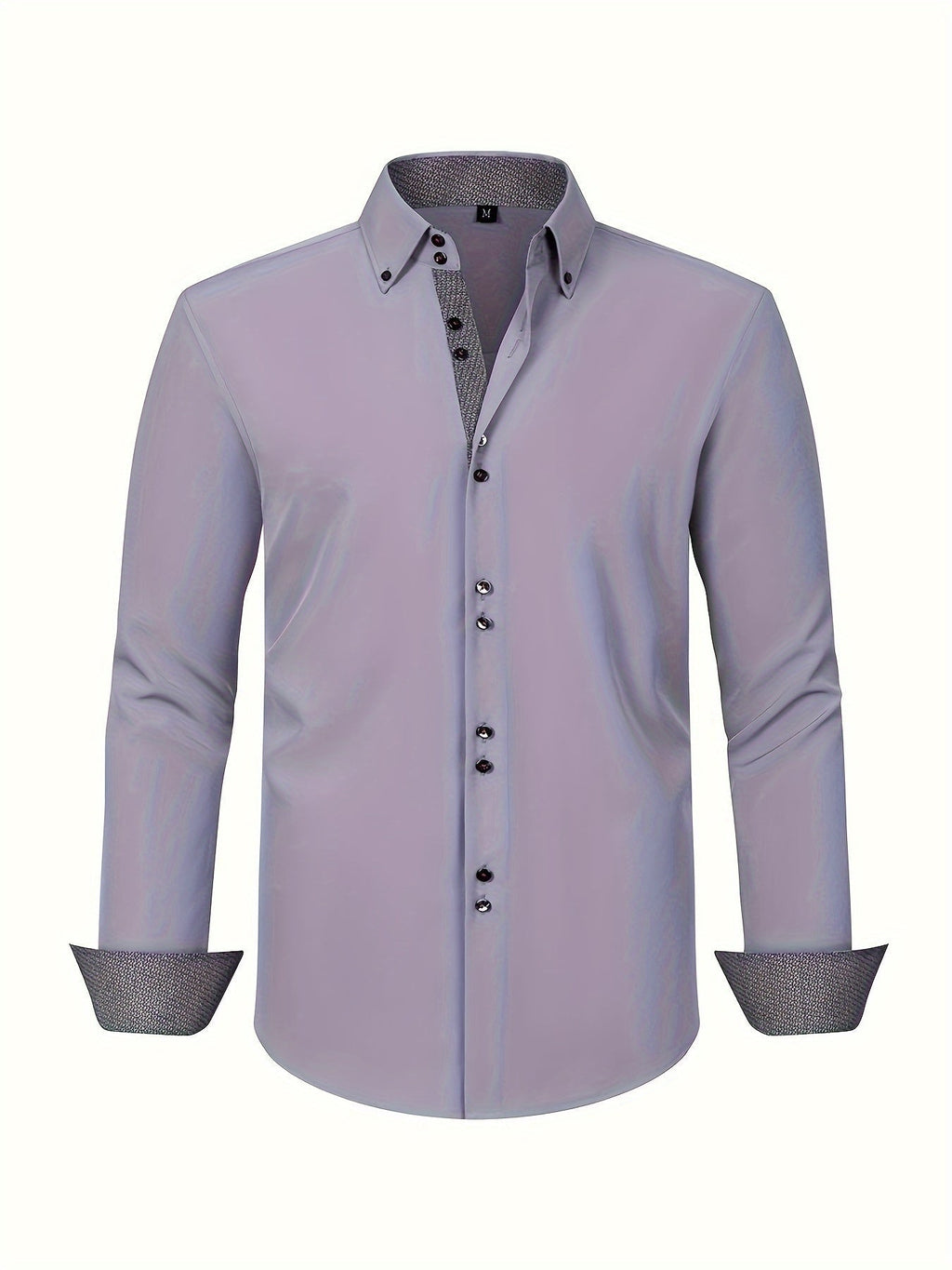 MAISON VALÉRIE | Alberto | chemise élégante légère avec détails contrastés
