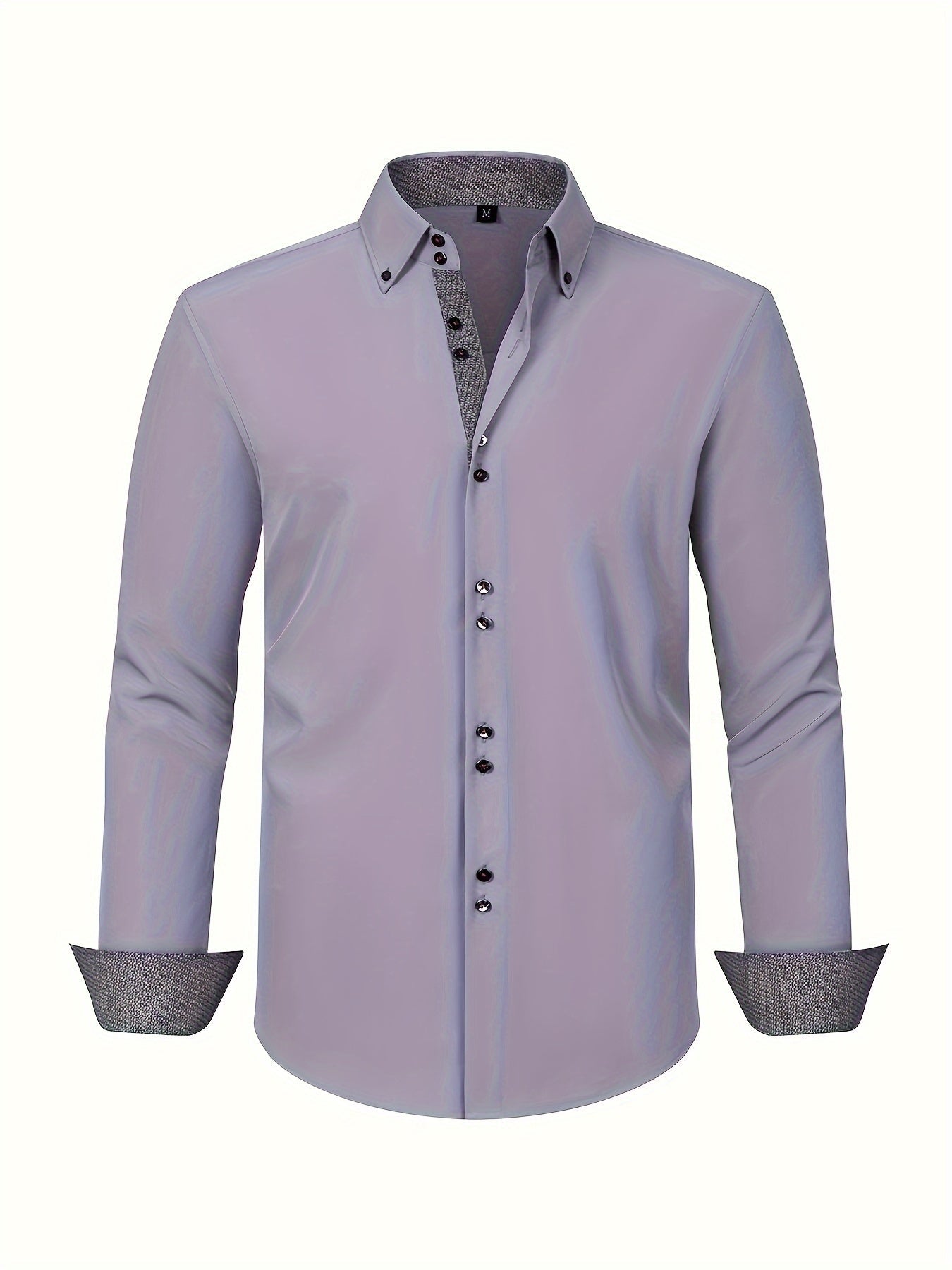 MAISON VALÉRIE | Alberto | chemise élégante légère avec détails contrastés