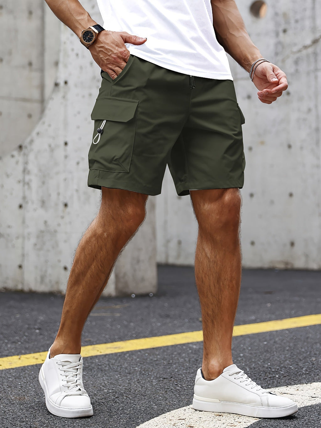 MAISON VALÉRIE | Shorts cargo pour homme