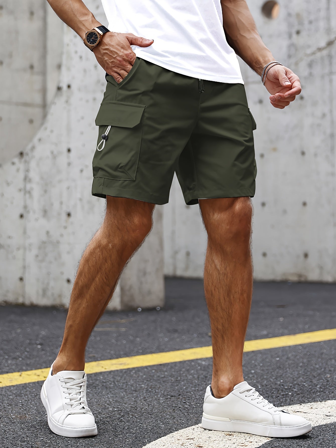 MAISON VALÉRIE | Shorts cargo pour homme