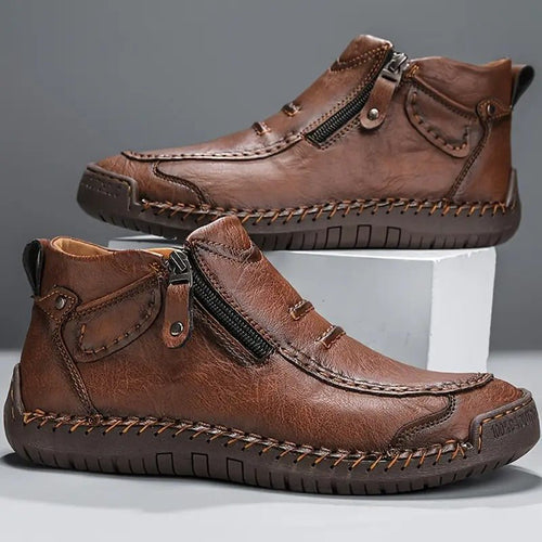 MAISON VALÉRIE | Chaussures à zip pour hommes