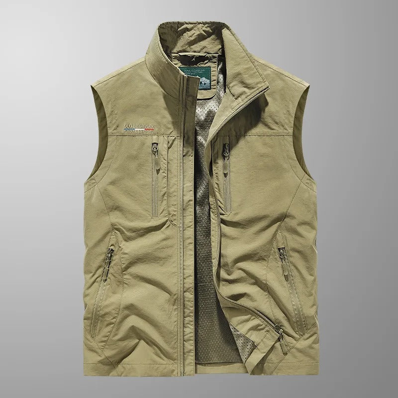 MAISON VALÉRIE | Gilet de plein air classique pour homme