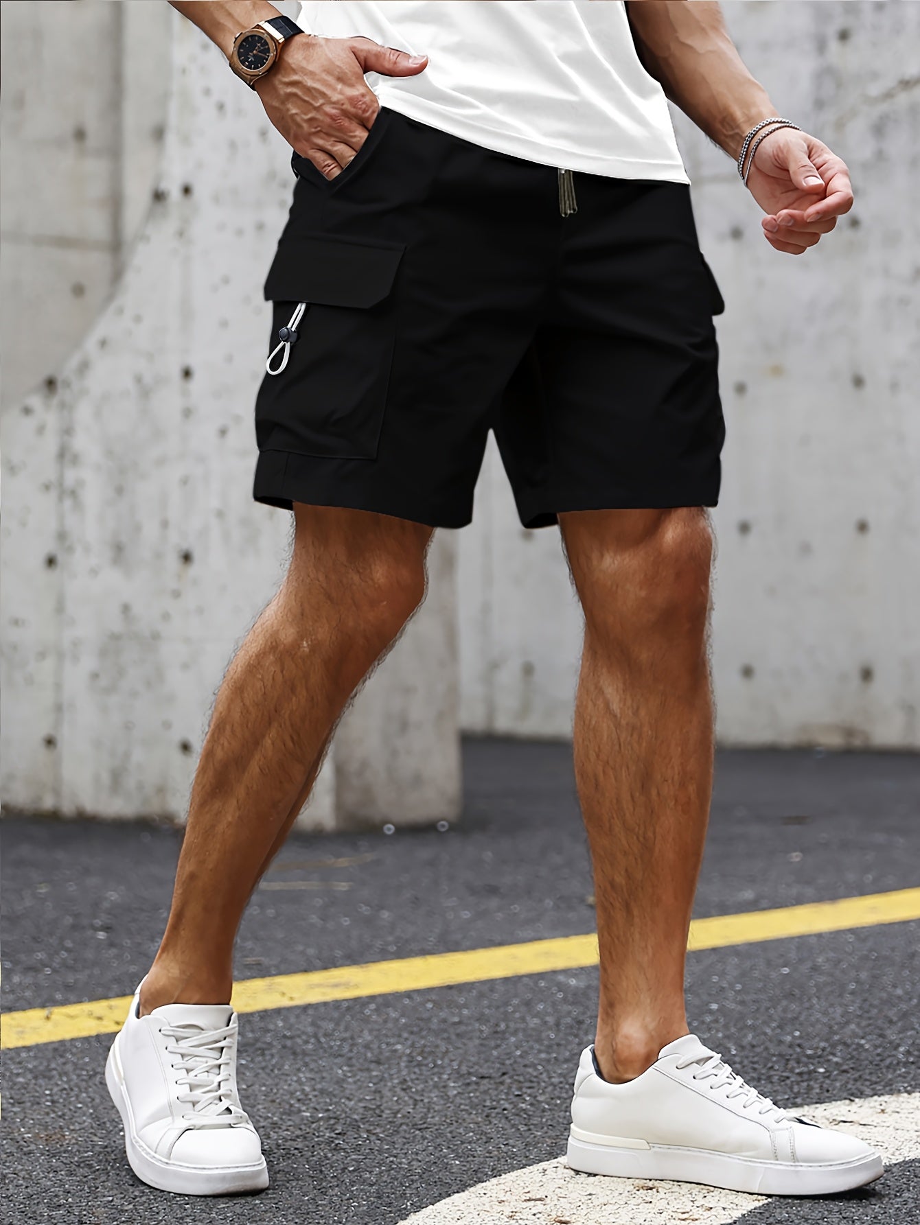 MAISON VALÉRIE | Shorts cargo pour homme