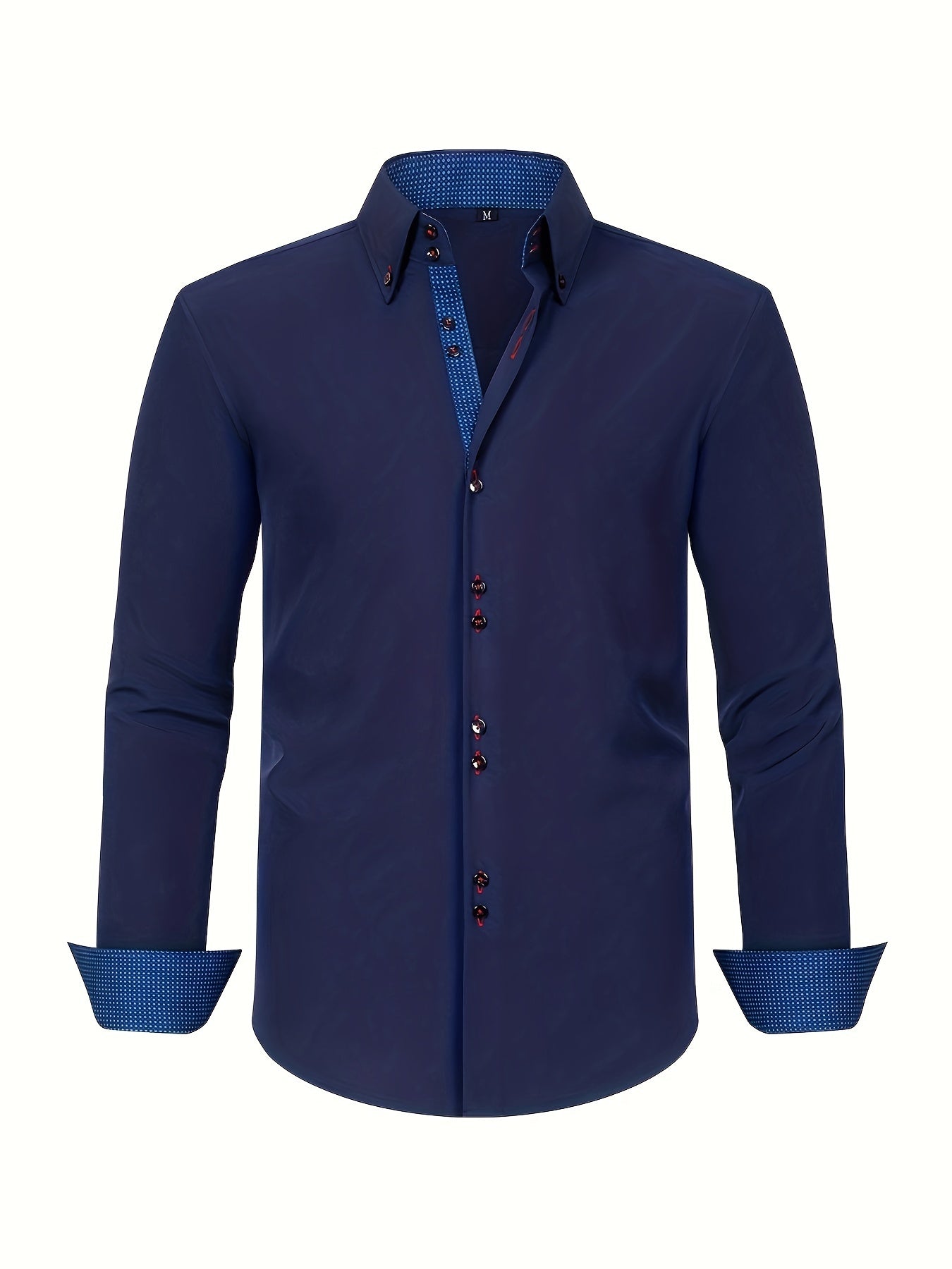 MAISON VALÉRIE | Alberto | chemise élégante légère avec détails contrastés
