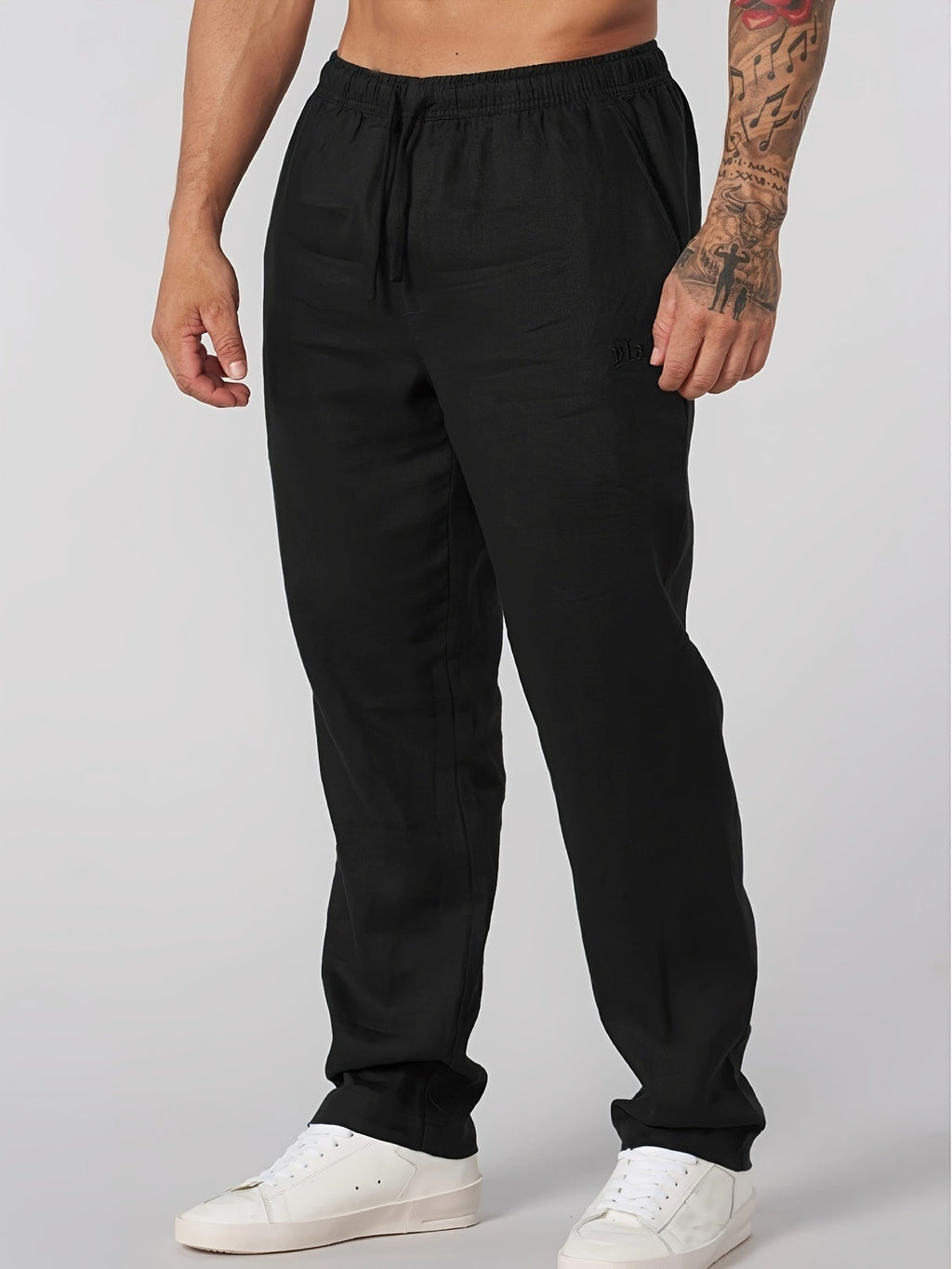 MAISON VALÉRIE | Pantalon à cordon de serrage pour hommes