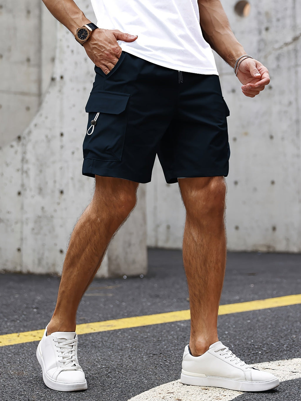 MAISON VALÉRIE | Shorts cargo pour homme