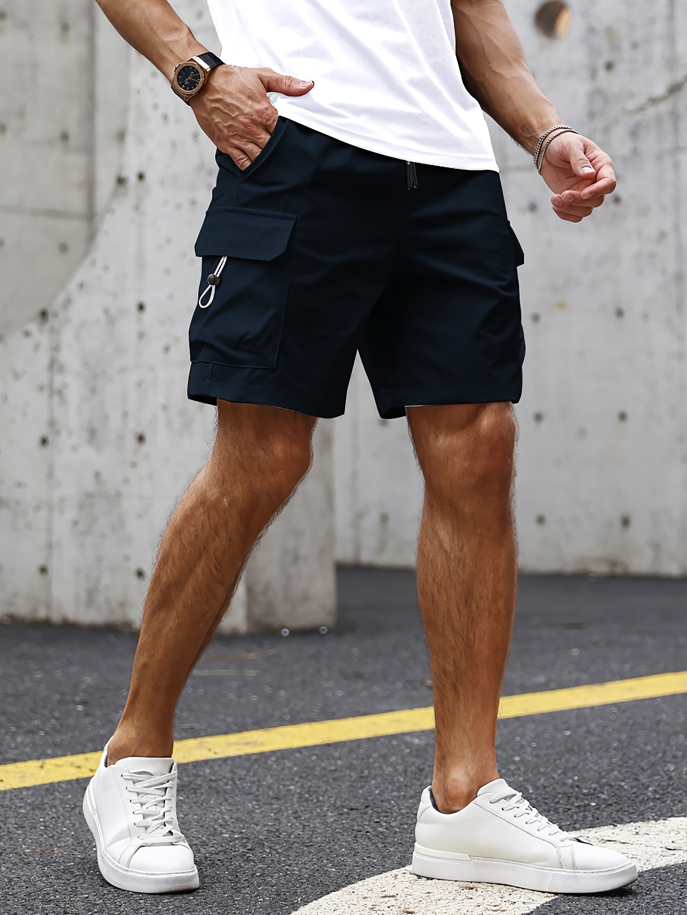 MAISON VALÉRIE | Shorts cargo pour homme