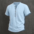 MAISON VALÉRIE | Chemise d'été à boutons pour hommes