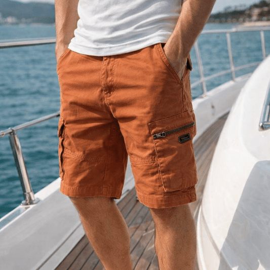 MAISON VALÉRIE | Short cargo décontracté pour hommes