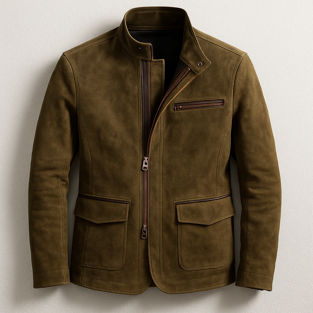 MAISON VALÉRIE | Veste field en suédine pour homme