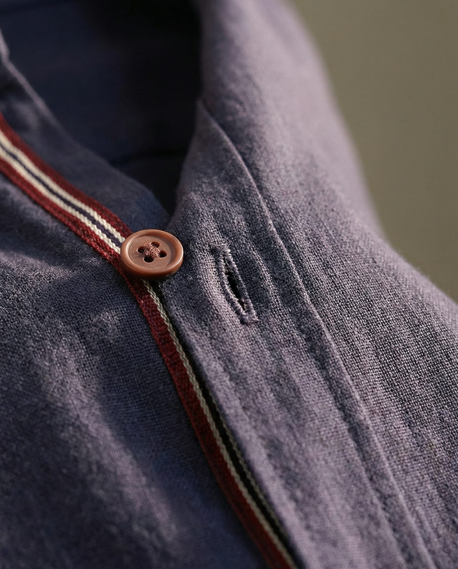 MAISON VALÉRIE | Chemise élégante col mao pour homme