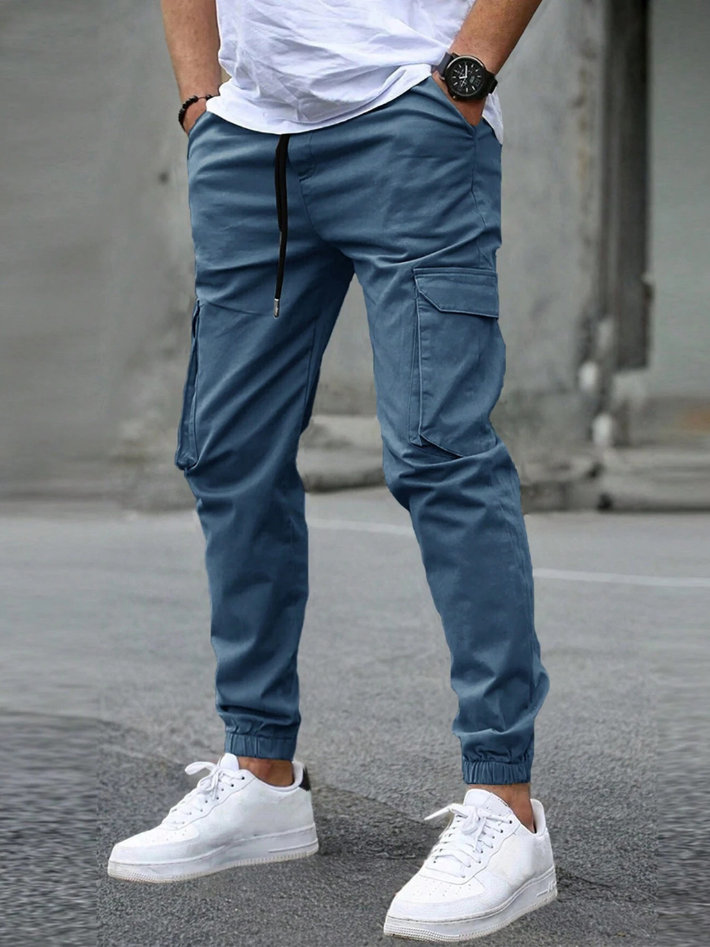 MAISON VALÉRIE | Pantalon cargo élégant pour hommes