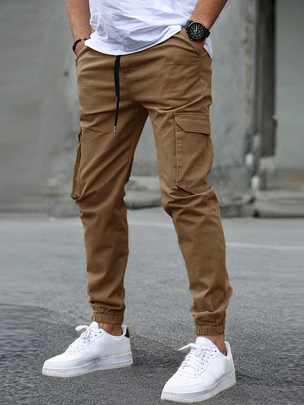 MAISON VALÉRIE | Pantalon cargo élégant pour hommes