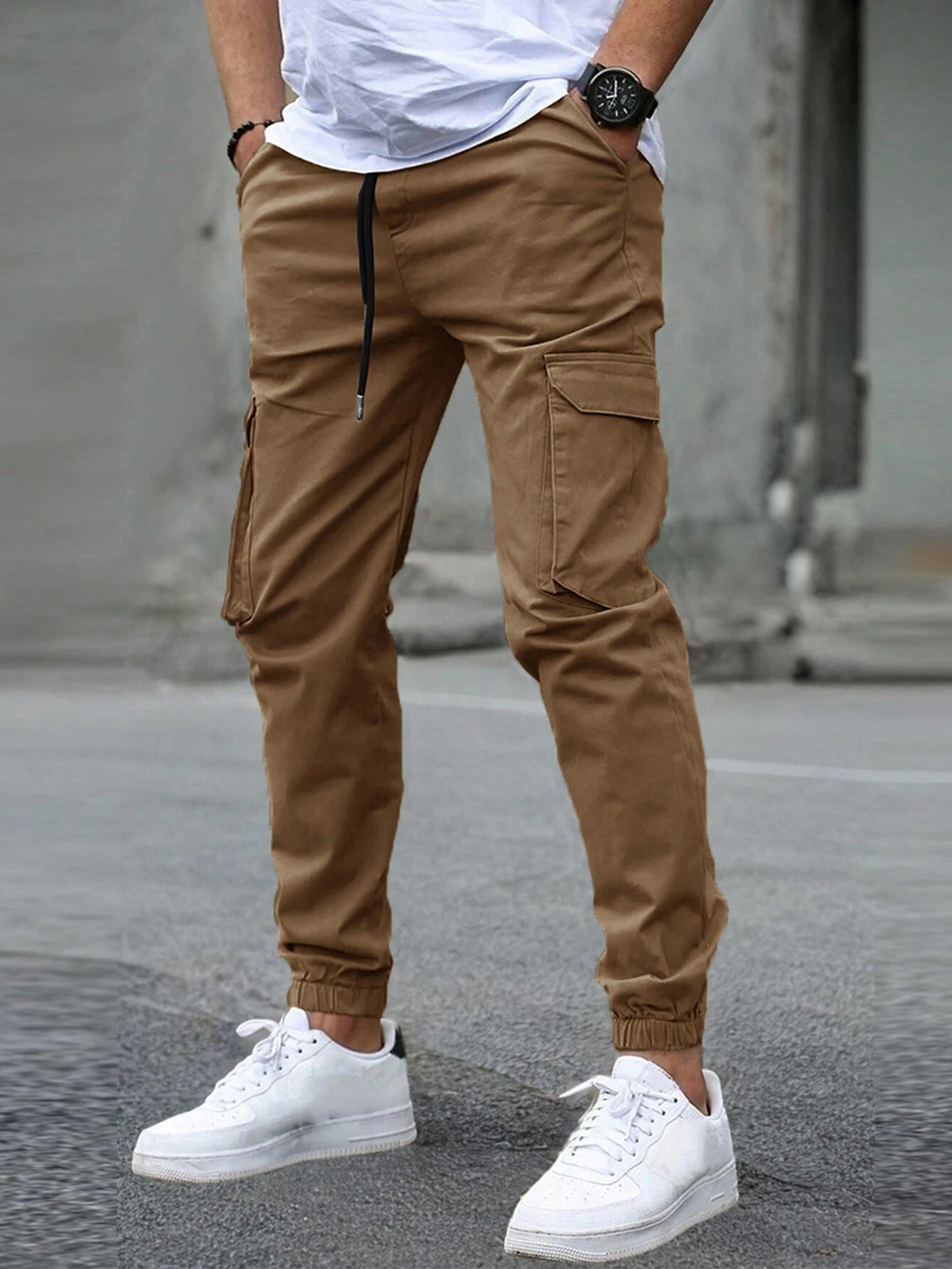 MAISON VALÉRIE | Pantalon cargo élégant pour hommes