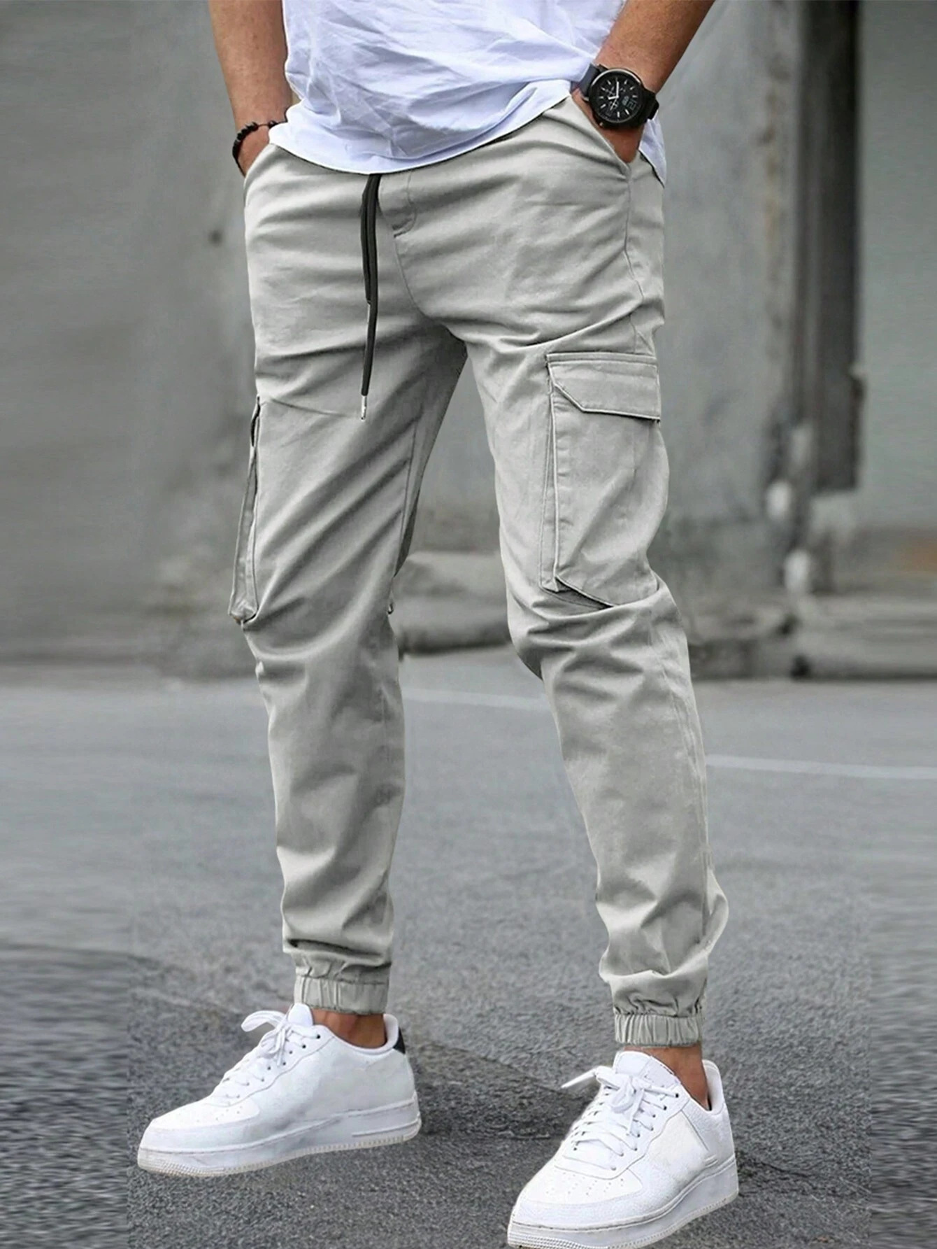 MAISON VALÉRIE | Pantalon cargo élégant pour hommes