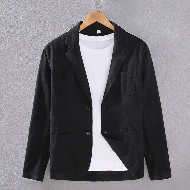 MAISON VALÉRIE | Blazer en lin mélangé pour homme