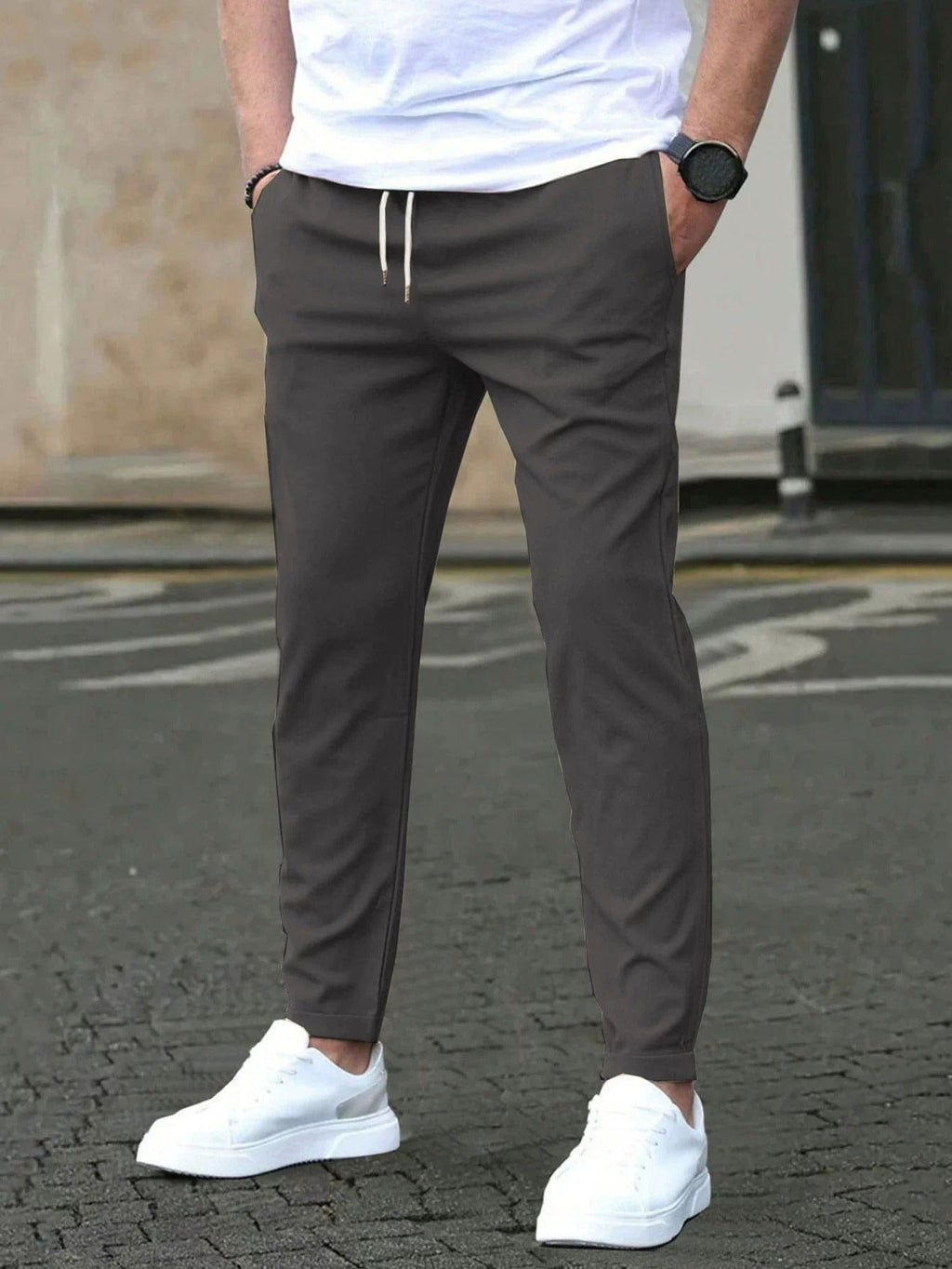 MAISON VALÉRIE | Pantalon fuselé pour homme