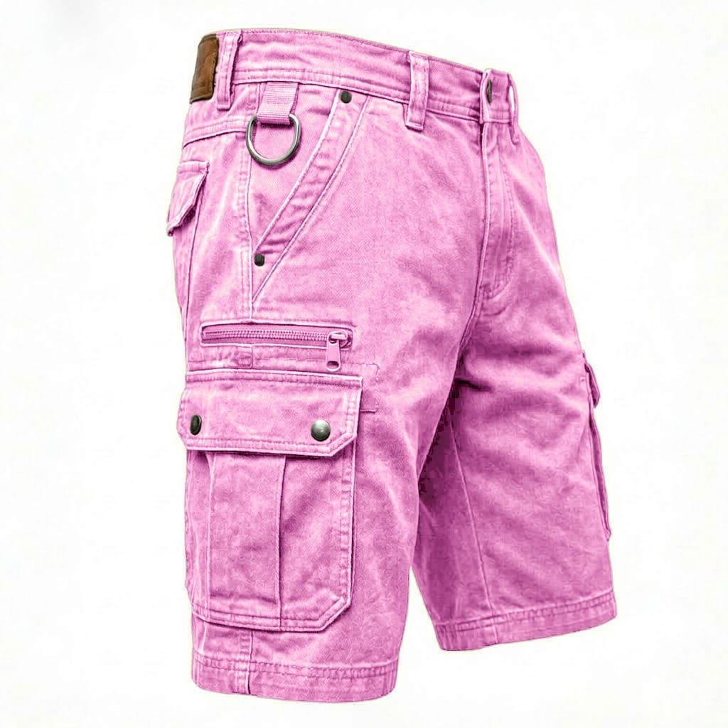 MAISON VALÉRIE | Short cargo en jean pour hommes