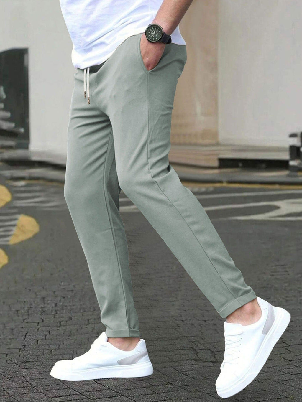 MAISON VALÉRIE | Pantalon fuselé pour homme