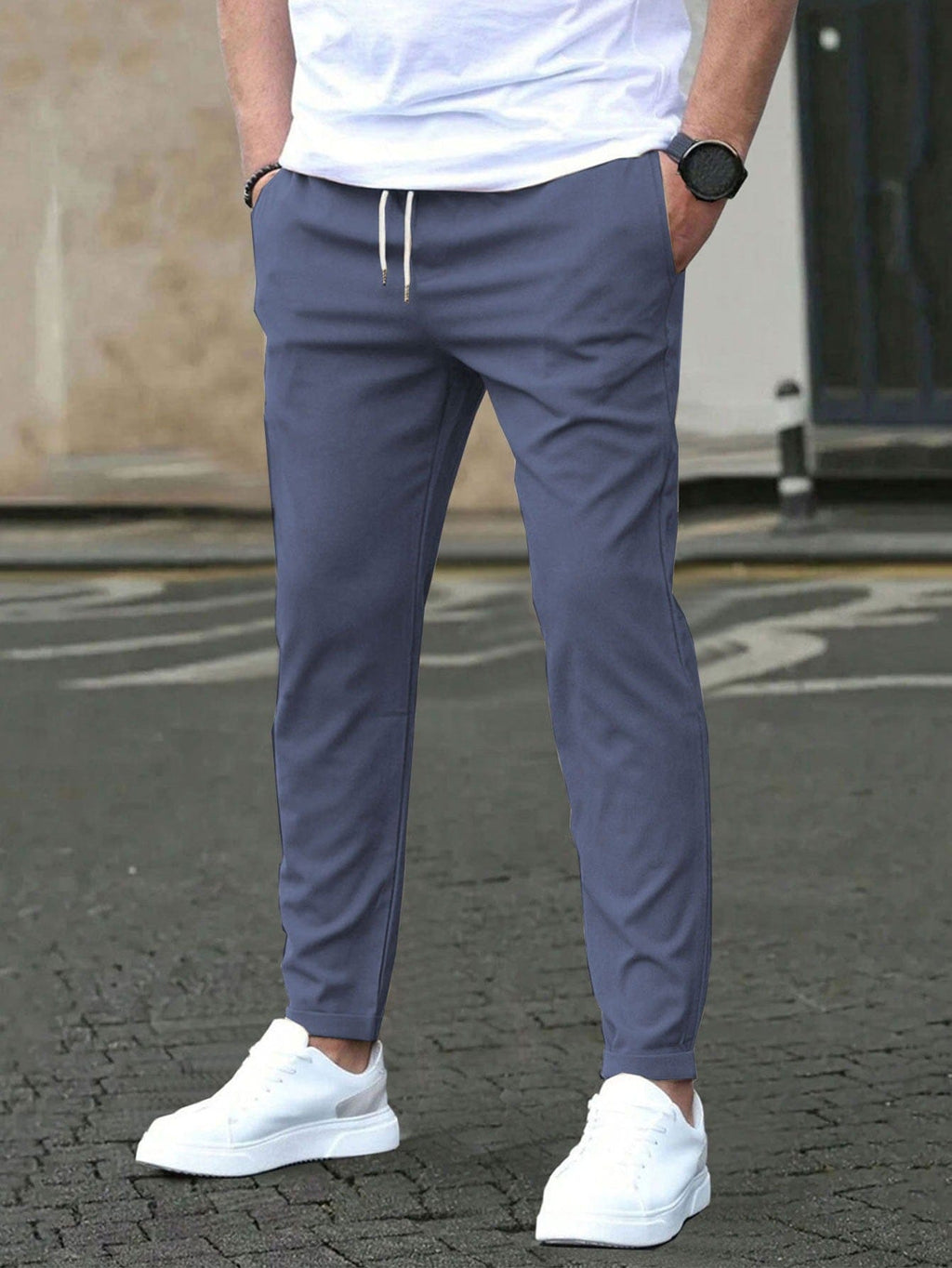 MAISON VALÉRIE | Pantalon fuselé pour homme