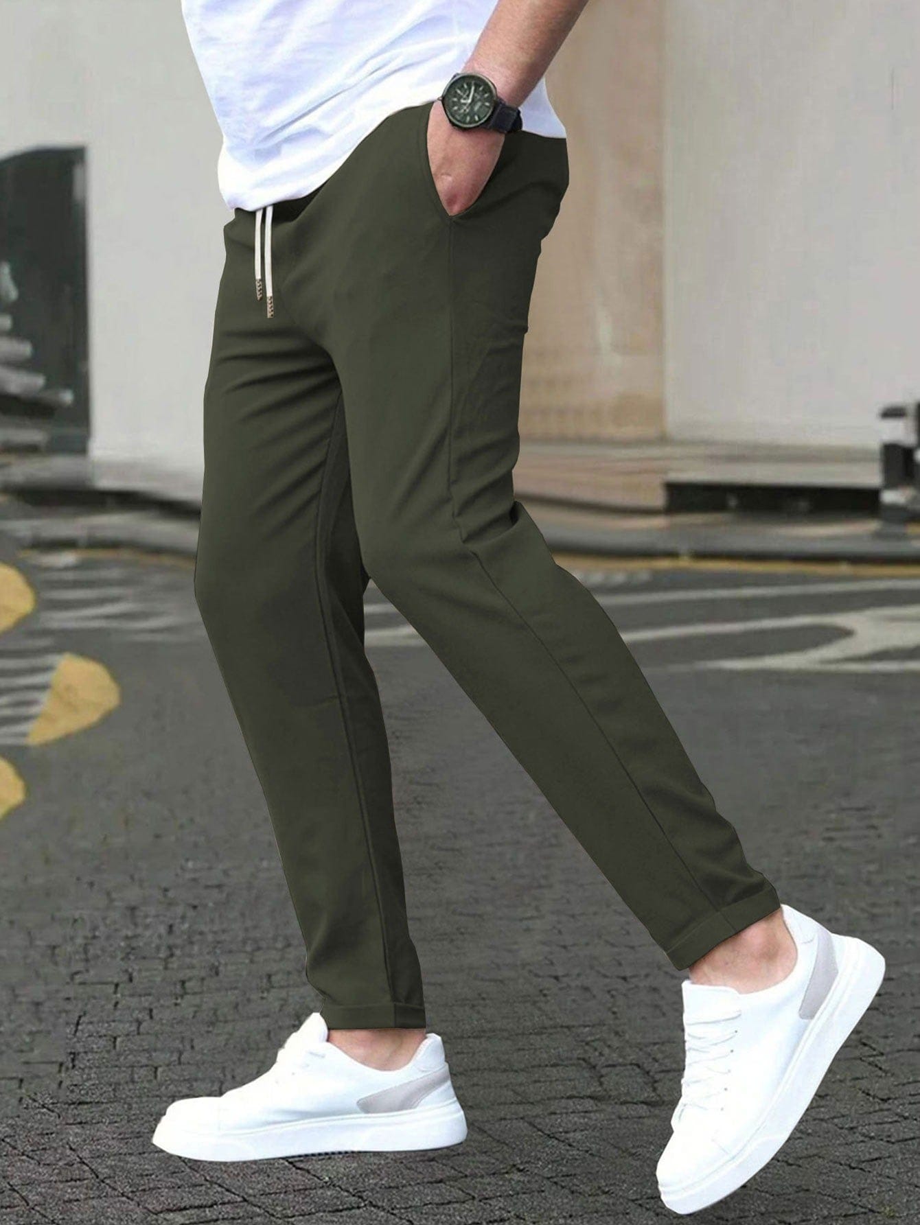 MAISON VALÉRIE | Pantalon fuselé pour homme