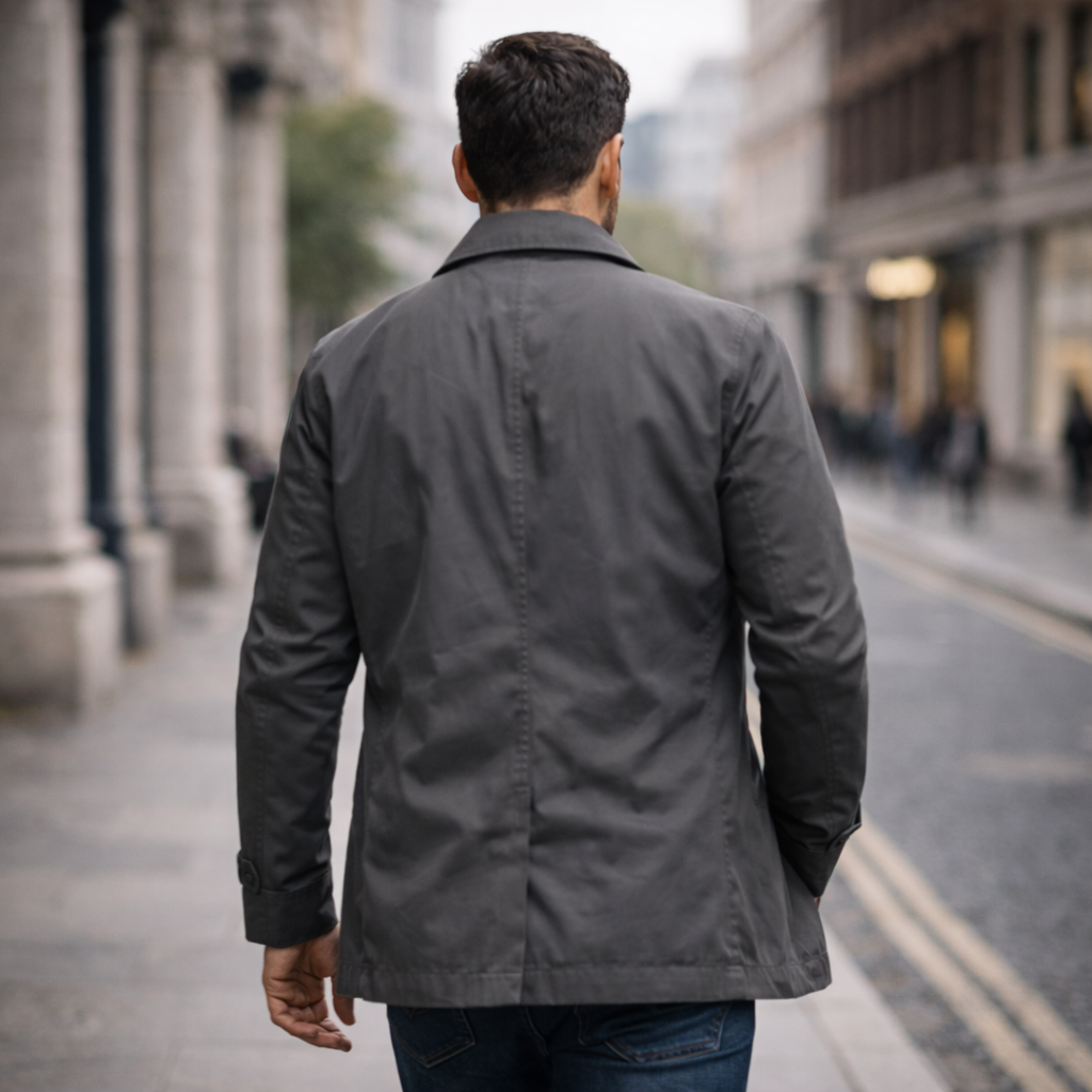 MAISON VALÉRIE | Manteau urbain classique pour homme