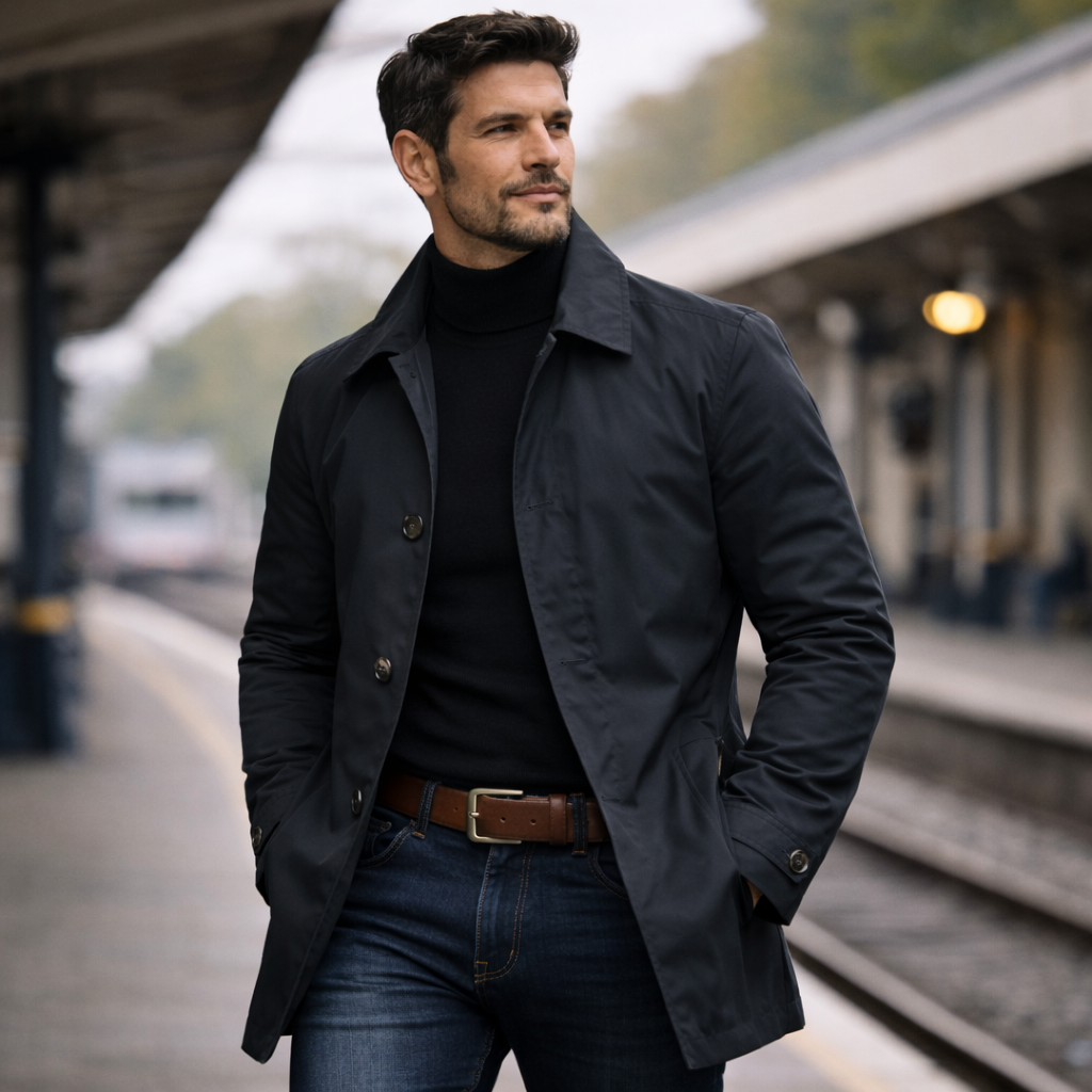 MAISON VALÉRIE | Manteau classique pour hommes