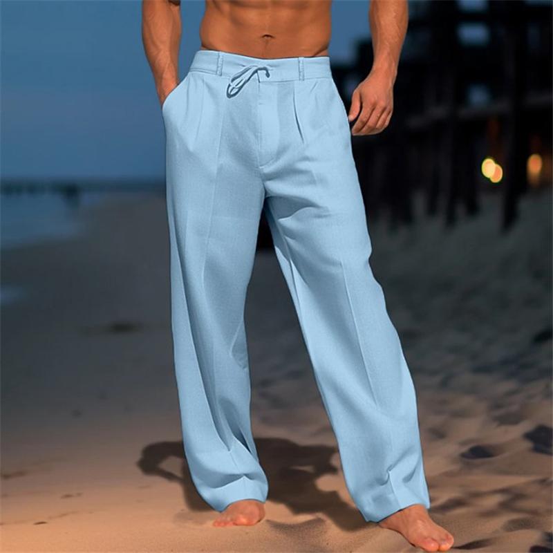 MAISON VALÉRIE | Pantalons en lin coastal pour hommes