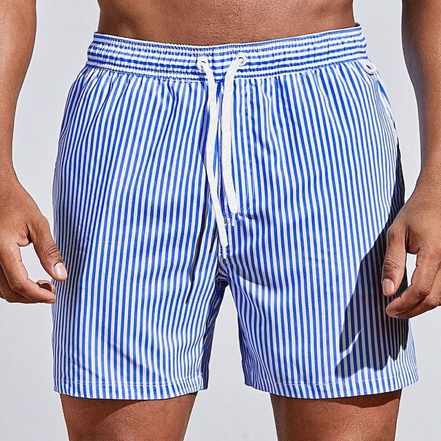 MAISON VALÉRIE | Short d'été à rayures pour hommes
