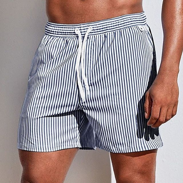 MAISON VALÉRIE | Short d'été à rayures pour hommes
