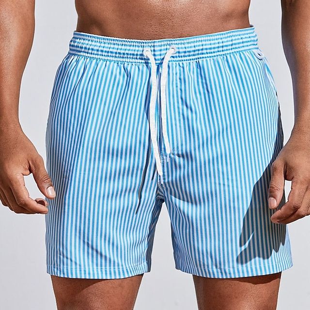 MAISON VALÉRIE | Short d'été à rayures pour hommes