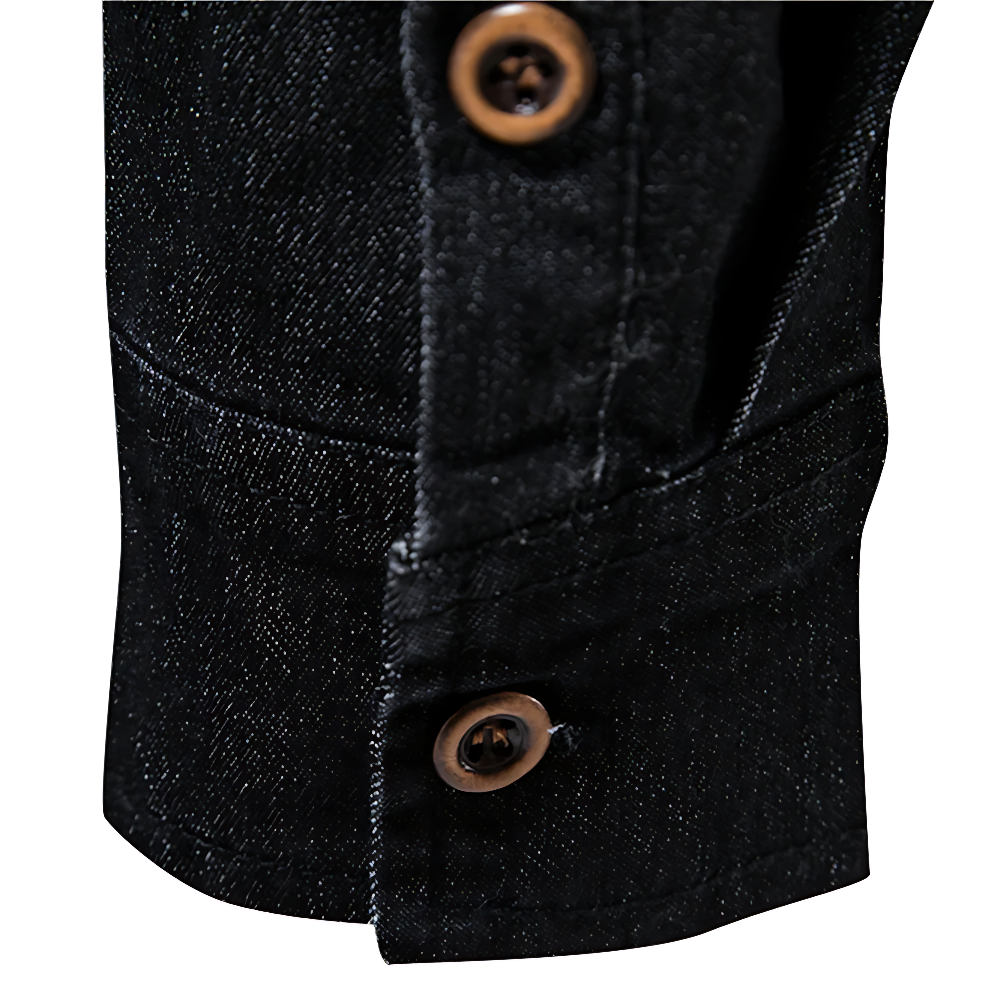 MAISON VALÉRIE | Chemise en jean pour homme