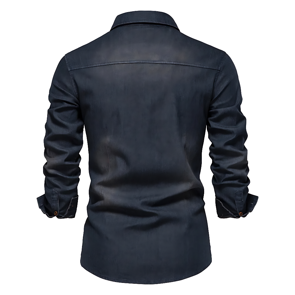 MAISON VALÉRIE | Chemise en jean pour homme