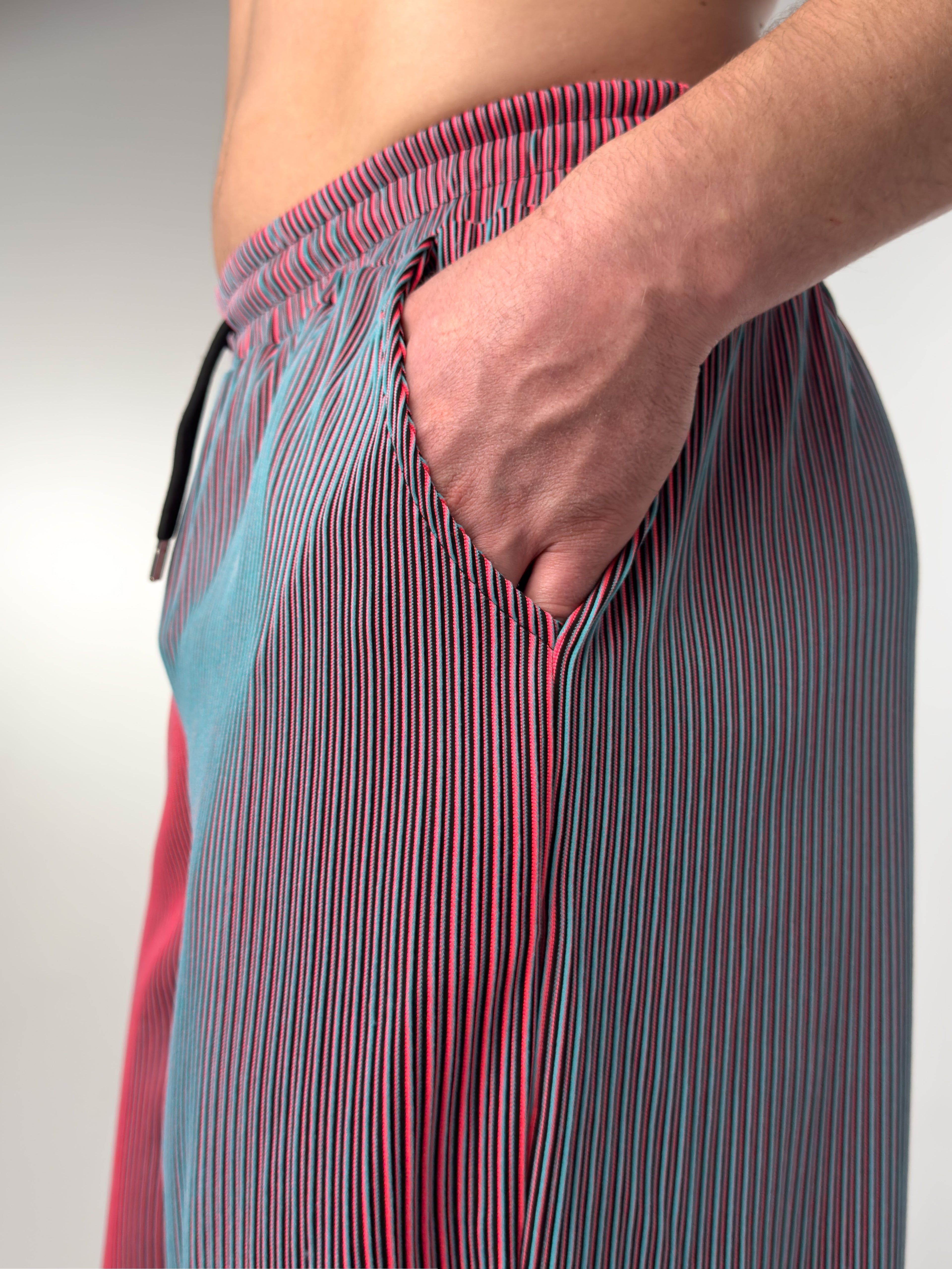 MAISON VALÉRIE | Pantalon droit à rayures pour hommes