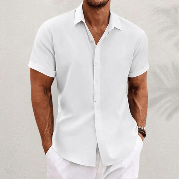 MAISON VALÉRIE | Chemise en lin pour hommes