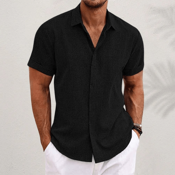 MAISON VALÉRIE | Chemise en lin pour hommes