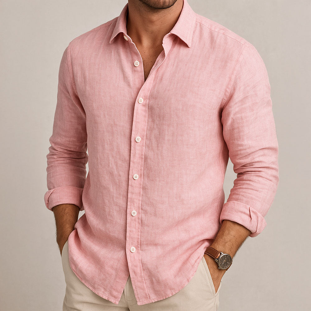 MAISON VALÉRIE | Chemise essentielle en lin