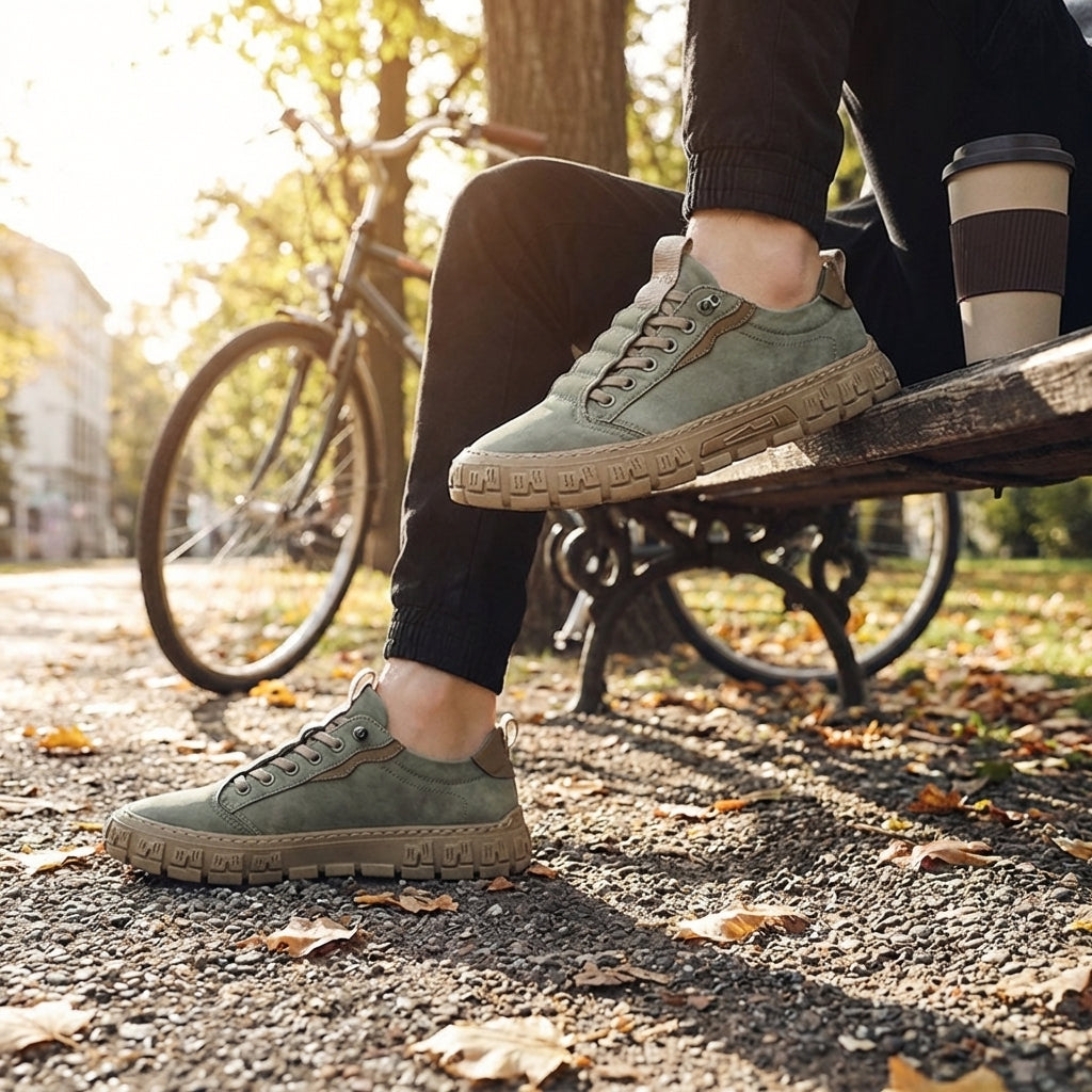 MAISON VALÉRIE | Sneakers à lacets pour hommes