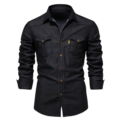 MAISON VALÉRIE | Chemise en jean pour homme