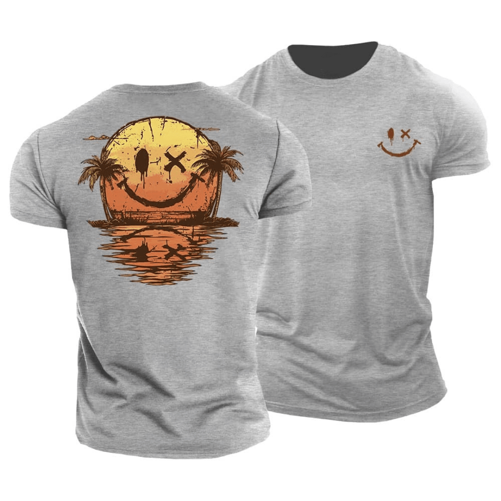 MAISON VALÉRIE | T-shirt graphique d'été pour hommes