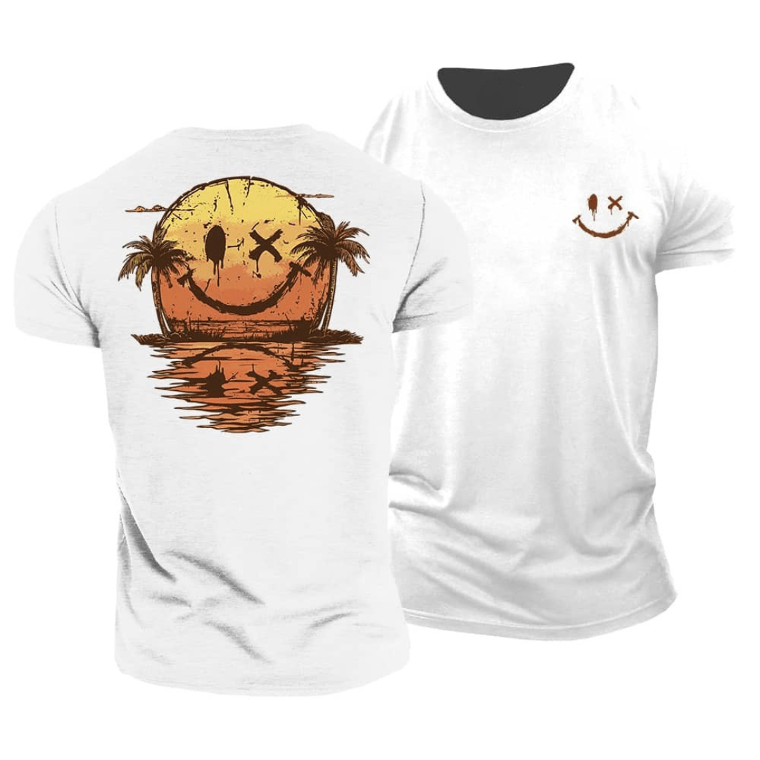 MAISON VALÉRIE | T-shirt graphique d'été pour hommes