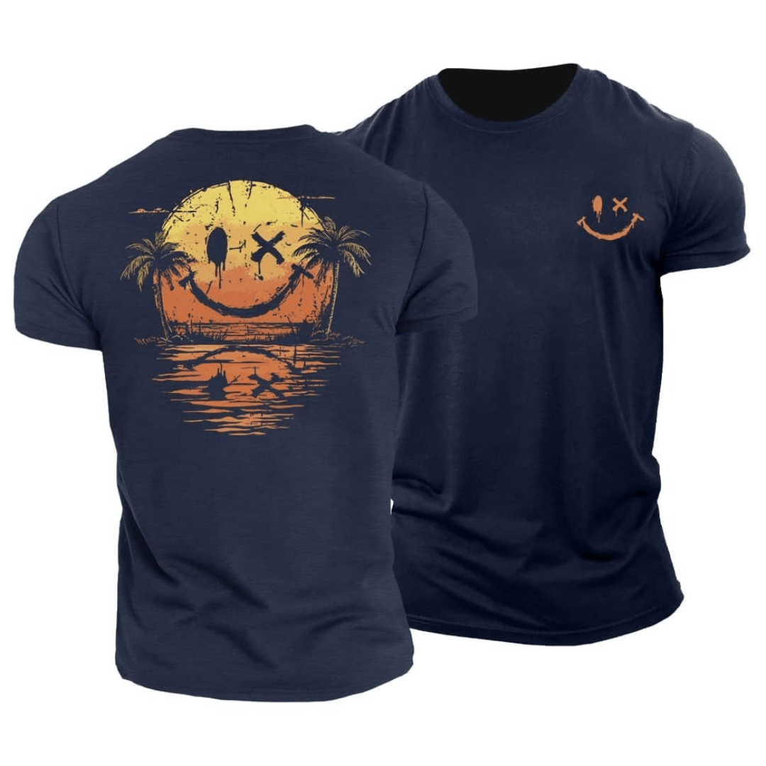 MAISON VALÉRIE | T-shirt graphique d'été pour hommes